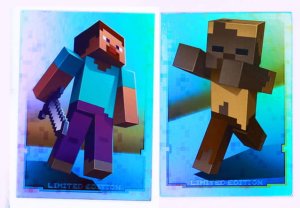 2 x Limited cards - MINECRAFT 2020