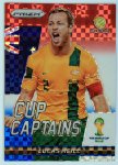 19 PRIZM Cup Captains Lucas NEILL colour World Cup 2014