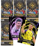 4 booster packs  2025 CLUB WORLD CUP FIFA  + 2 Eternal fantop cards Ronaldo Messi