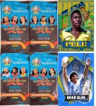 4 x NORDIC edition booster packs EURO 2020 + 2 cards fantop eternal Maradona Pele