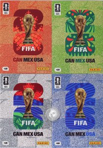 2026 WORLD CUP - Official EMBLEM card 624 random colour