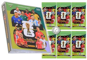 ALBUM + 6 booster packs 48 cards 2026 WORLD CUP panini