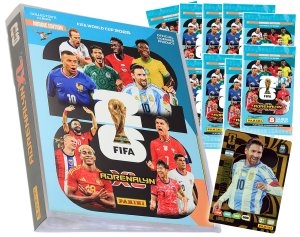 2026 FIFA WORLD CUP - ALBUM NORDIC + 10 packs + Messi Golden Baller