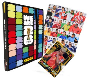 DELUXE ALbum + YAMAL Golden Baller + 30 HERO cards 2026 WORLD CUP  