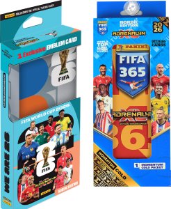 2 x NORDIC PENCIL TIN 2026 FIFA Momentum + 2026 WORLD CUP Emblem