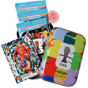 PEDRI Hologram Limited + 3 packs Pocket Tin 2026 World Cup