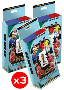 3 x  NORDIC BLISTER XXL 2026 World Cup panini PROMO