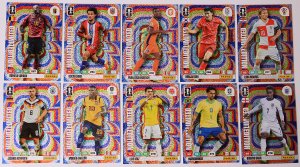 Promo 10 cards set MIX Limited standard 2026 WORLD CUP panini