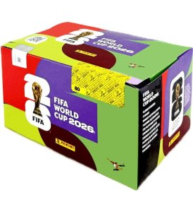 100 x stickera packs BOX 2026 World Cup panini