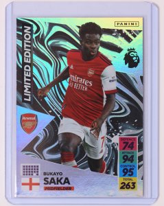 SAKA 2021 2022 PREMIER LEAGUE Panini Limited Edition Rare