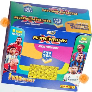 BOX 50 booster packs with 1 WOW  2027 FIFA 365 