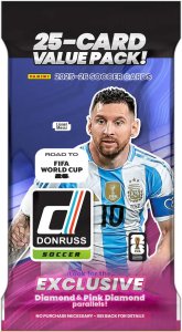 DONRUSS  Exclusive FAT PACK FIFA WORLD CUP 2026 cards 25