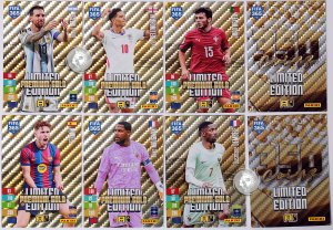 6 cards full set PREMIUM GOLD Limited 2027 FIFA 365 Messi