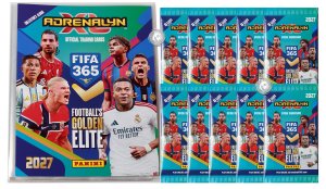 ALBUM + 10 booster packs + poster 2027 FIFA 365 