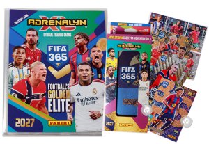 ALBUM + MOMENTUM GOLD PENCIL TIN  2027 FIFA 365 Yamal Haaland 