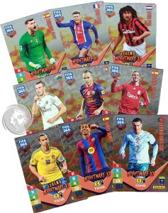 352 - 451 FANS NIGHTMARE XI select cards 2027 FIFA 365 