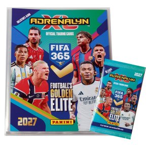 ALBUM + poster 2027 FIFA 365 + booster pack
