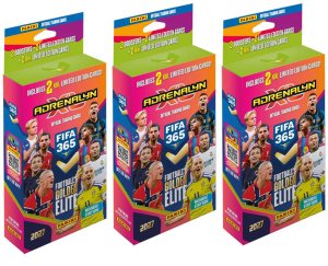 3 X BLISTER XXL NORDIC Promotion 2027 FIFA 365 panini 
