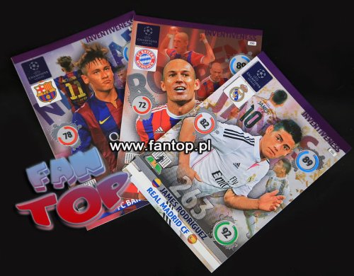 INVENTIVENESS cards karty CHAMIONS LEAGUE 2014 2015 PANINI ADRENALYN XL UEFA
