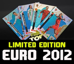 EURO 2012 - LIMITED EDITION cards