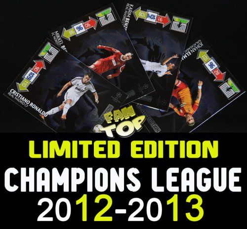 CHAMPIONS LEAGUE 2012-2013 PANINI ADRENALYN XL LIMITED EDITION cards karty