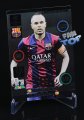 iniesta  LIMITED EDITION CHAMPIONS LEAGUE 2014 2015 PANINI ADRENALYN XL cards karta limitowana