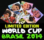 LIMITED EDITION cards WORLD CUP Brasil 2014