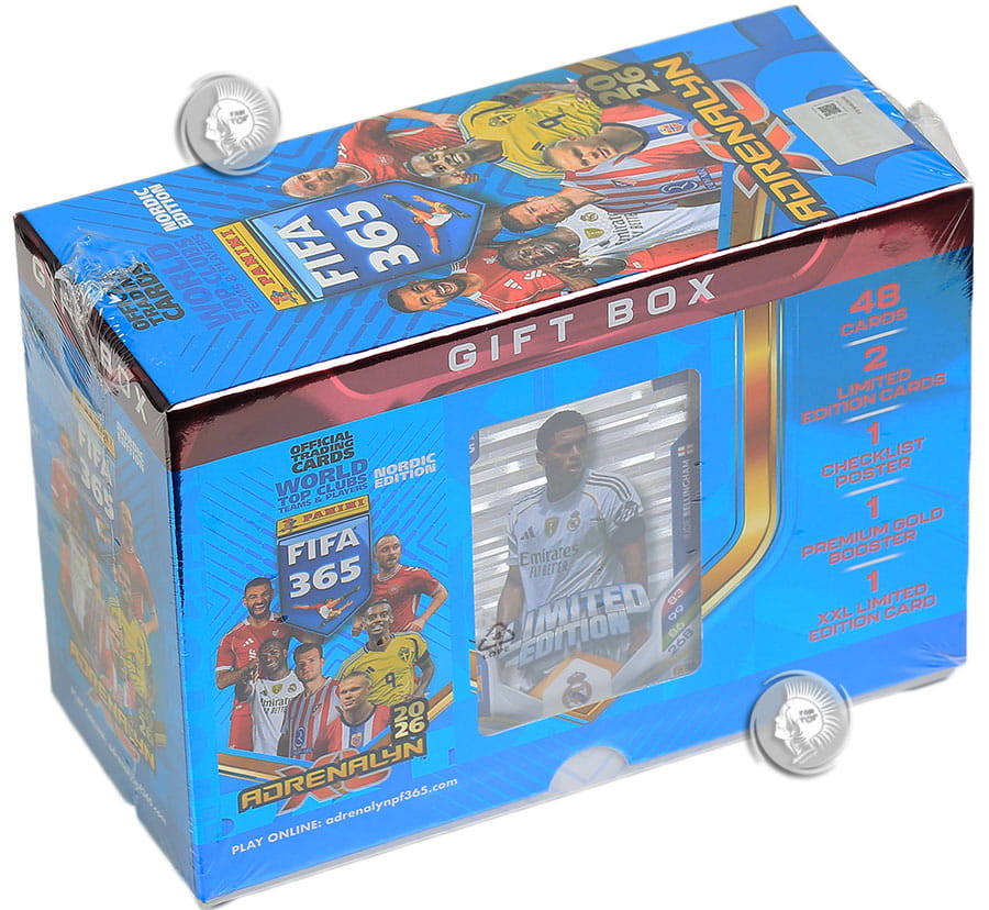 8 x GIFT BOX full set 2026 FIFA Nordic Ronaldo Messi Raphinha Van Dijk ...